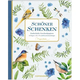 Coppenrath Verlag Geschenkpapier-Buch - Schöner schenken - M. Bastin