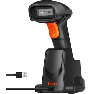 Tera Pro Extreme 1MP Barcodescanner 2D 1D Bluetooth 2,4G mit Ladestation