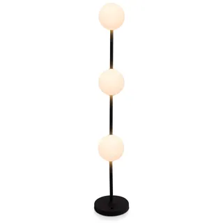8 seasons DESIGN LED Akku Stehlampe Metall 78,5 cm dimmbar schwarz