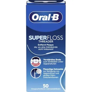 WICK Pharma Oral-B SuperFloss Threader Zahnseide 50 st