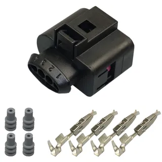 Stecker VW 1J0973704 Reparatursatz 4-pol. Buchse 1J0 973 704 Crimp Elektrik