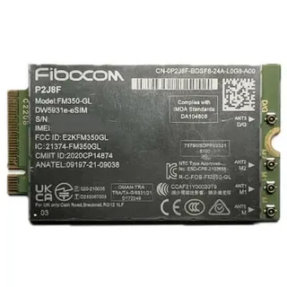 Fibocom FM350-GL 3G/4G/LTE/5G M.2 NGFF Modem