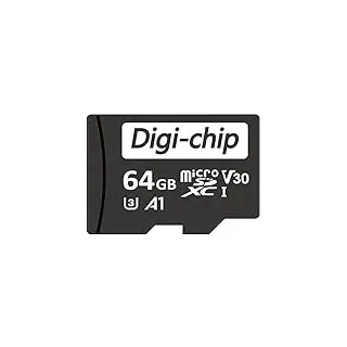 Digi-Chip Micro-SD-Speicherkarte für Nextbase Dash Cam 222, 322GW Dash Cam Kamera, 64 GB