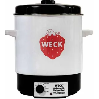 Weck Einkochautomat 14 l Creme-Weiß/Schwarz
