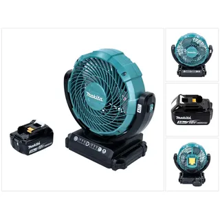 Makita DCF 102 F1 Akku Ventilator Lüfter 18 V 18 cm inkl. 1 x 3,0 Ah Akku ohne Ladegerät