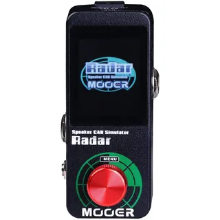 Mooer MSS1 Radar Cabinet Guitar Simulator, 2.25 in*1.75 in*4.25 in