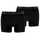 Basic Boxershorts 2 Einheiten Black Black M
