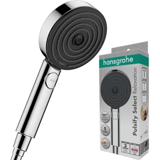 Hansgrohe Pulsify Select S Handbrause 105 3jet Relaxation chrom