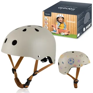 lionelo Kinderhelm verstellbar 50-56 cm, ABS EPS Belüftet