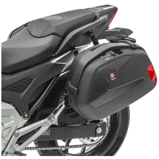 Bagtecs Koffer Motorrad Koffer + Kofferträger Seitenkoffer Universal Bagtecs SC22