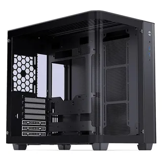 Jonsbo TK-3 Midi-Tower PC-Gehäuse schwarz