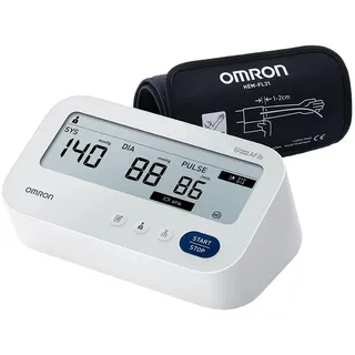 Omron X3 Comfort AFib - Digitales Blutdruckmessgerät, Automatisches Oberarm-Blutdruckmessgerät mit Vorhofflimmern Erkennung, klinisch validierter Blutdruckmesser, Diabetiker & Schwangere, 22-42cm