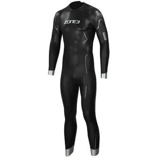 ZONE3 Agile Langarm-neoprenanzug - Black / Silver / Gunmetal - XL