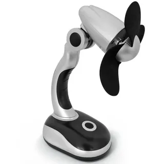 EAXUS 58630 Mini Tischventilator schwarz
