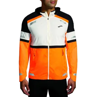 Brooks Herren Run Visible Jacket 2.0 bunt