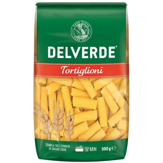 delverde Nudeln Tortiglioni 500G