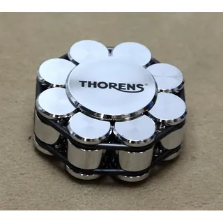 Thorens Stabilizer chrom für Schallplatten, High-End, massiv und edel 550g