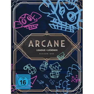 Arcane - League of Legends - Staffel 1 (Deluxe Edition, 3 4K-UHDs+3 Blu-rays) (exkl. Shop)