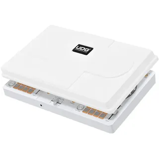 UDG Ultimate Equipment Cover für Pioneer DJ DDJ-FLX4 - Robuster Schutz vor Staub und Spritzern mit Stay-Connected-Funktion - Weiß (U94121WH)