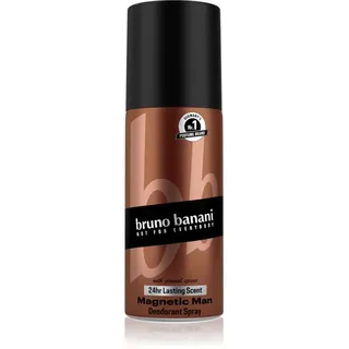 Bruno Banani Magnetic Man Deodorant Spray 24 Std. für Herren 150 ml