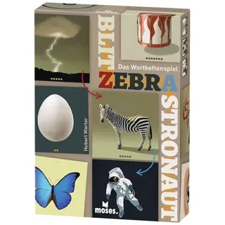Moses Blitz Zebra Astronaut - Das Wortkettenspiel