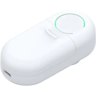 HomeWizard Watermeter WLAN, Leckageerkennung, Echtzeitmessung und App Überwachung Wasserverbrauch, Kostenersparnis, Kompatibel mit analogen Zählern, USB C oder Batteriebetrieb