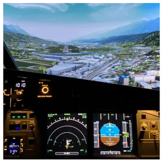 Jochen Schweizer Erlebnisgutschein Flugsimulator A320 Oberhausen (30 Min), Kunst des Fliegens