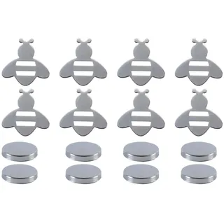 WANGCL 8er Set Outdoor Tischdeckengewichte Magnetische Tischdecken Gewichte Outdoor Garten Edelstahl Vorhang Gewichte