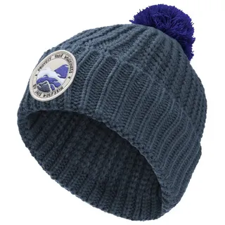 Jack Wolfskin Pompom Badge Beanie blau S
