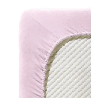 FLEURESSE Spannbettlaken Jenny C Kids, (1 St.), in feinem Single-Jersey, Laken, 92612956-0 rosa Textil, 70x140 cm x 140