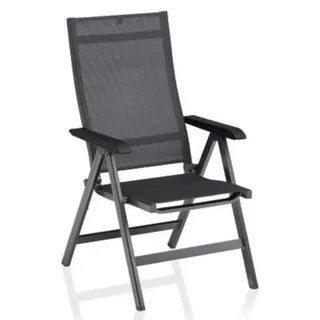 Kettler Basic Plus Premium Multipositionssessel 72 x 60,5 x 113 cm anthrazit/lakritz 0102401-7000