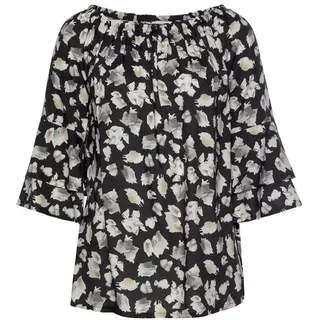 LASCANA Carmenbluse mehrfarbig 34