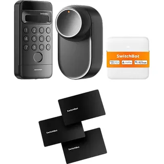SwitchBot Smart-Lock-System Ultra Vision Combo Bundle 3 St.