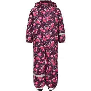 ZigZag Tower Printed Schneeanzug Kinder, 4368 - red violet 8 (128/134)