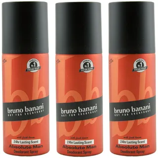 Bruno Banani Absolute Man Deo Spray 6 x 150 ml