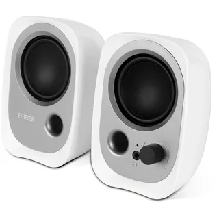 2.0 Lautsprecher weiß