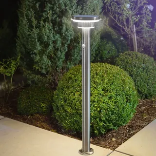 esotec Solar Sensor Wegeleuchte 600 lm Standleuchte Garten Solarleuchte 102597 - Esotec