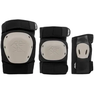 REKD Protection Shield Triple Pad Schutzset Black/Beige L