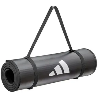 adidas Unisex-Adult Trainingsmatte-10mm-Schwarz, Schwarz