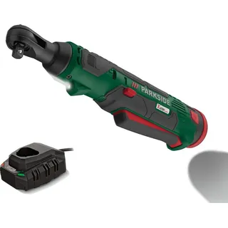 Parkside Akku-Ratsche PAR 12 mit 2 Akkus & Ladegerät