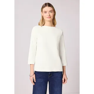 STREET ONE 3/4-Arm-Shirt Weiß 40