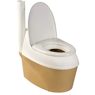 Komposttoilette AGANDE WC-B 500 Torf Bio Toilette * Gartentoilette * Trockentoilette * Campingtoilette * Bio WC *(KEINE TRENNTOILETTE)