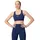 Damen Swsh Med Sport-BH Midnight Navy/White S