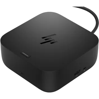 HP G6 100W – 4K, 2x DP, 1x HDMI, 2x USB-C, 3x USB-A, 1x Gbit-Ethernet