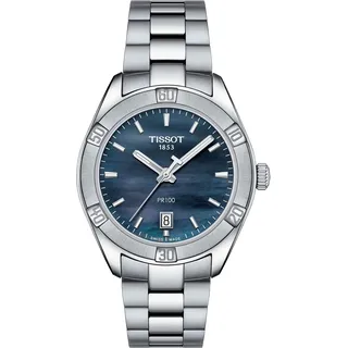 TISSOT PR 100 Sport Chic Lady Edelstahl 36 mm T101.910.11.121.00