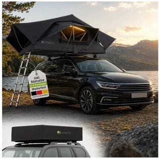 Juskys Autodachzelt Lago 140 x 240 cm Schwarz