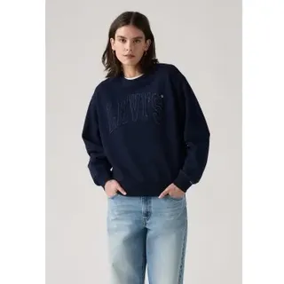 Levi's für Damen. A7288-0086 Graphic Heritage Sweatshirt navy (XS), Lässig, Baumwolle, Marine
