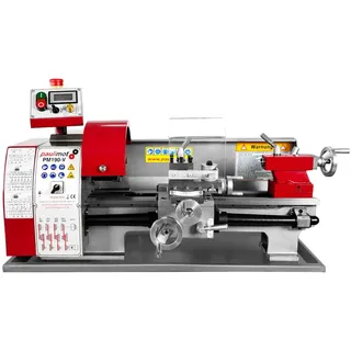 PAULIMOT Drehmaschine PM190-V mit 400 mm Spitzenweite, frequenzgesteuert