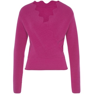 LASCANA Strickpullover Damen fuchsia Gr.36/38