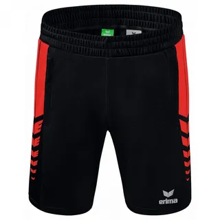 Erima Six Wings Worker Shorts schwarz, Rot